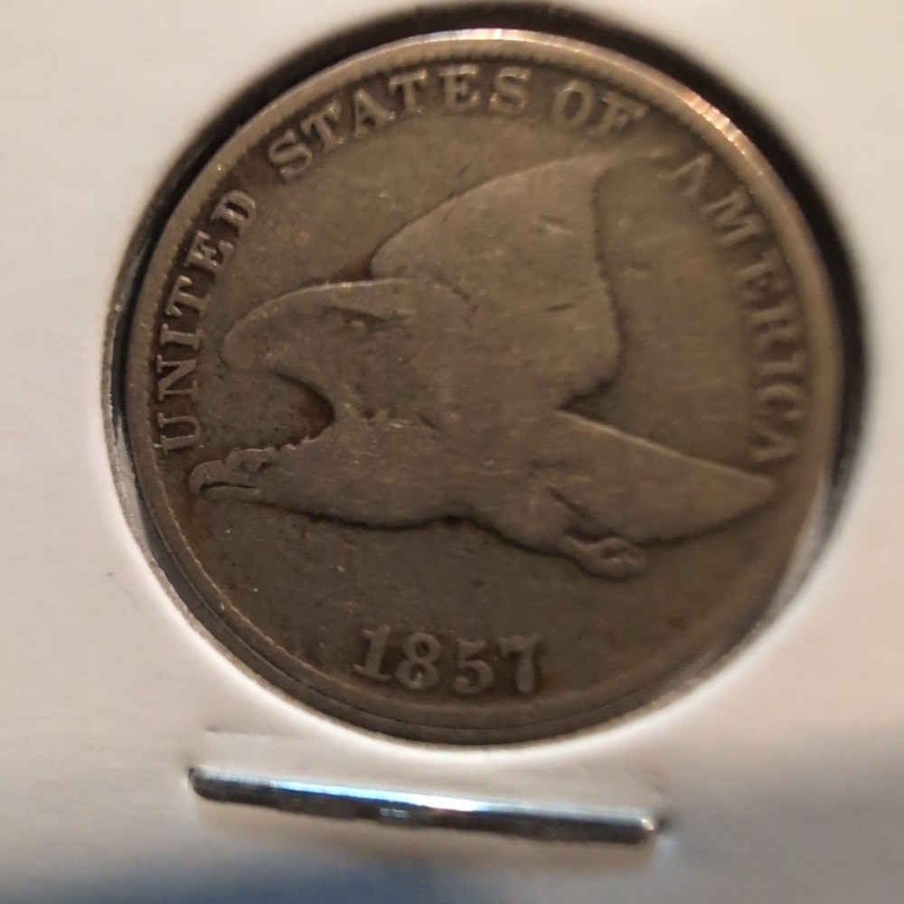 1857 1C Flying Eagle Cent