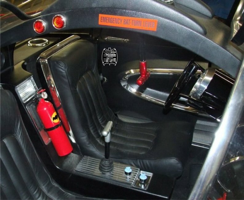 CUSTOM 1966 BATMOBILE SERIAL DATA PLATE BATMAN TV SERIES