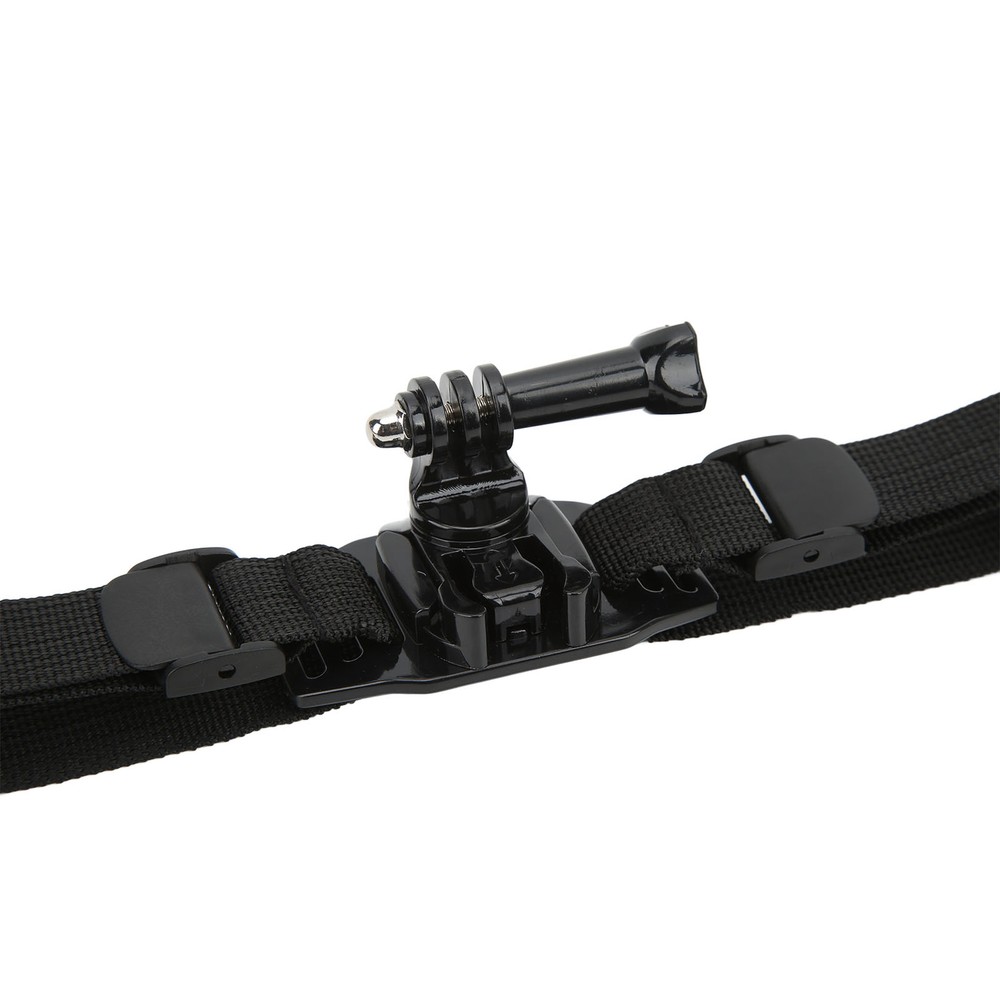 Action Camera Helmet Mount Strap Attachment With Bracket Adapter Base For He HBA