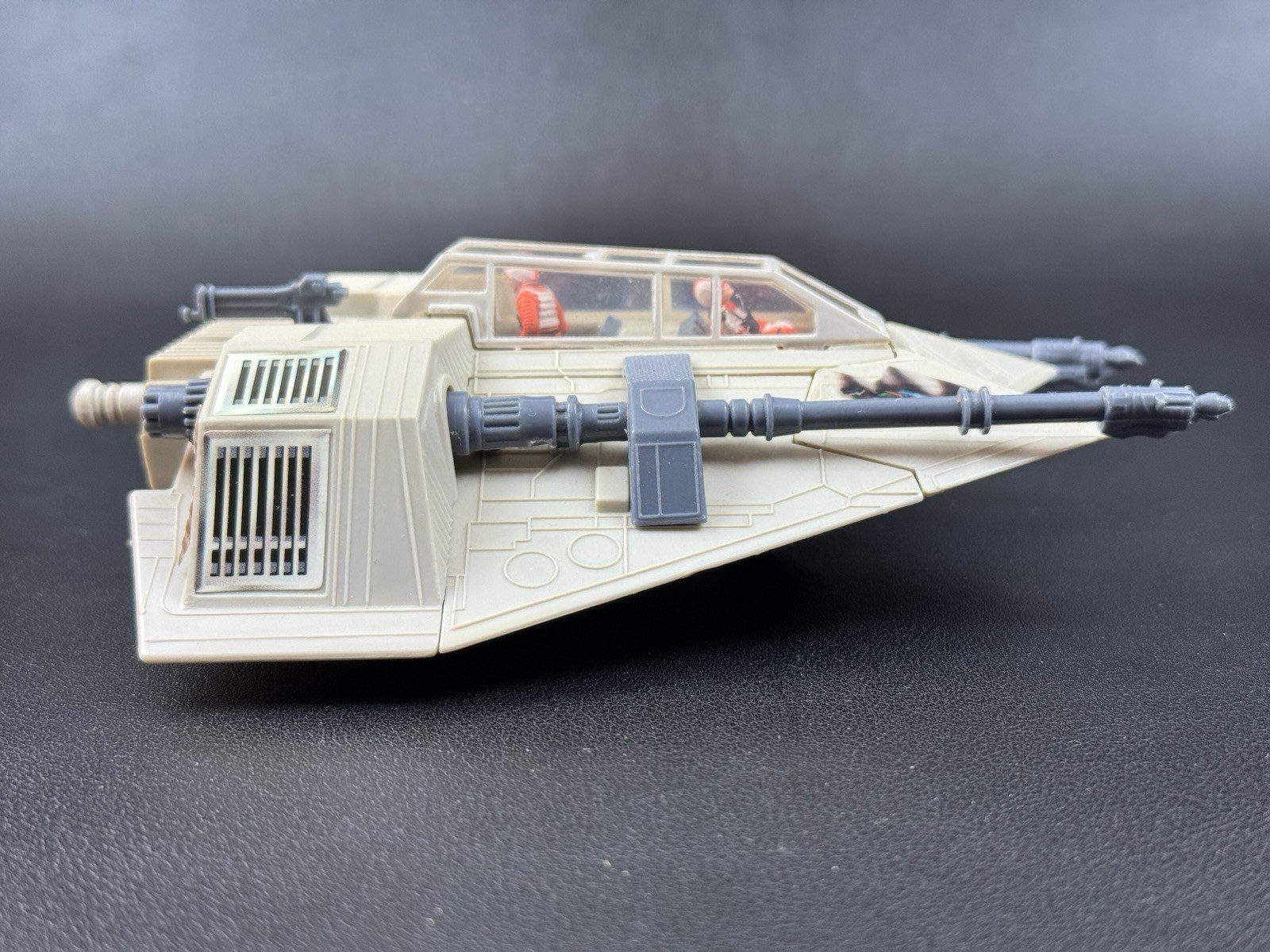 Star Wars Snowspeeder 1982 Kenner Micro Collection with both die cast figures