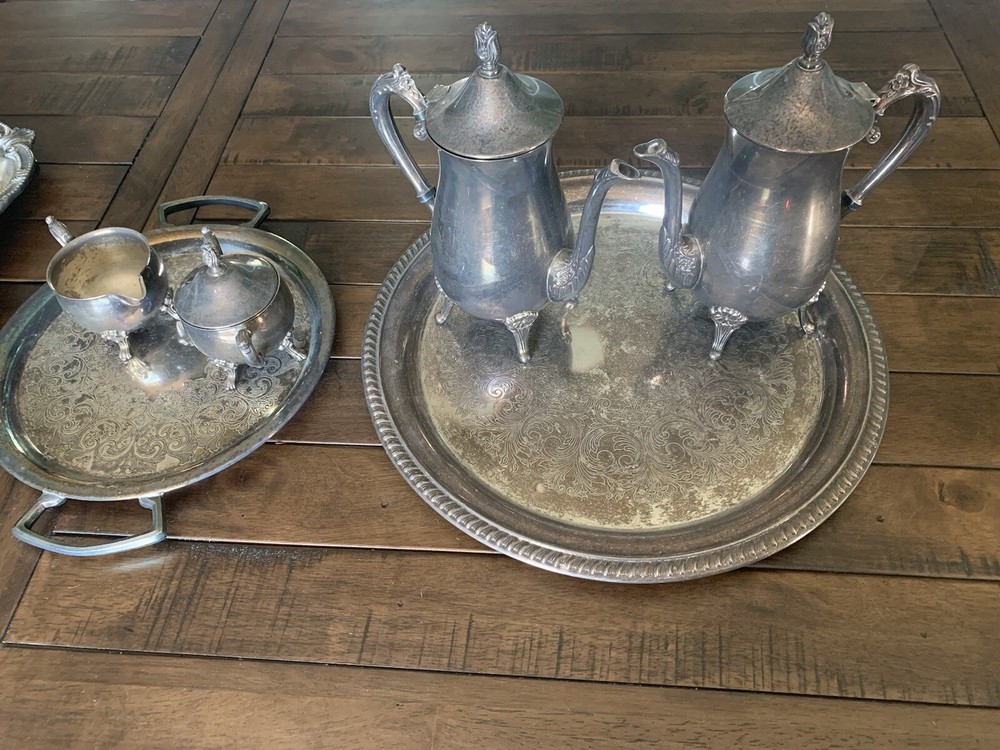 Vintage Silver Plated Tea Set