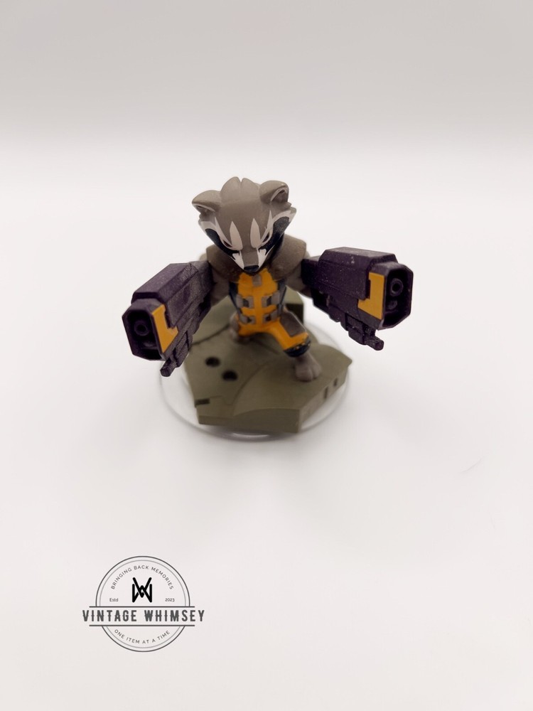 Disney Infinity Marvel Super Heroes Rocket Raccoon Figure