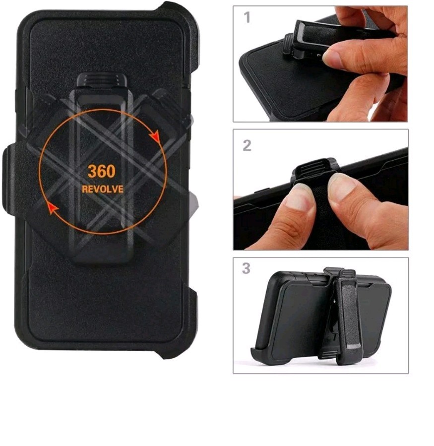 For iPhone 7 Plus iPhone/8 Plus Case Clip Fits (Otterbox Defender)