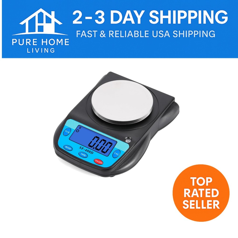 Compact 600g Precision Electronic Scale with LCD Display for Accurate Weighing