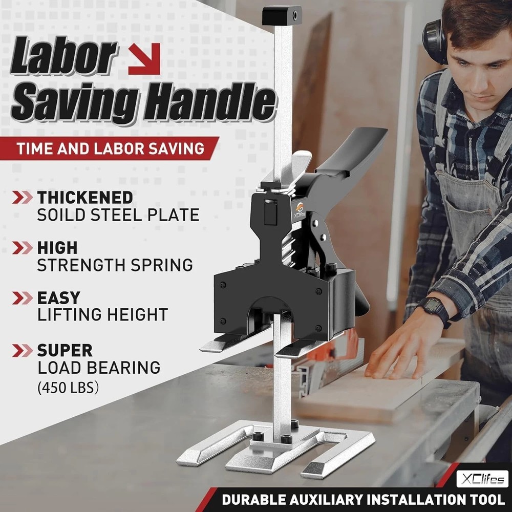 Compact Heavy-Duty Arm Jack Handle 2 Pack, Multi-Purpose Tool, 450 lb Lift