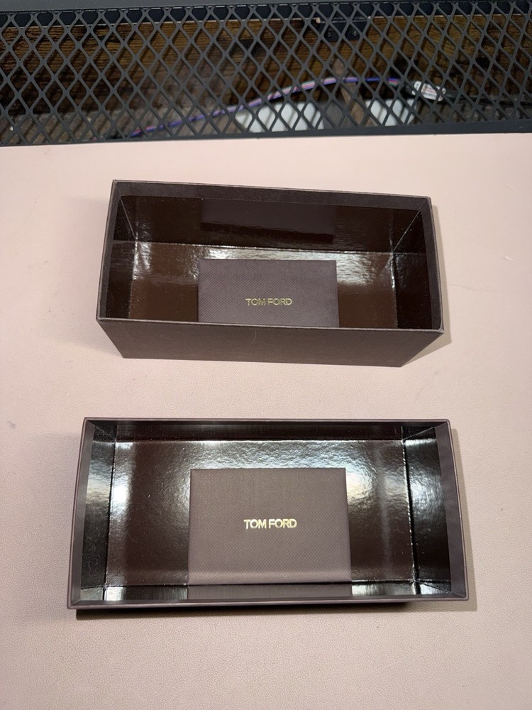 2 Tom Ford Empty Sunglasses Gift Box Only EMPTY Fast Safe Ship In Same Condition