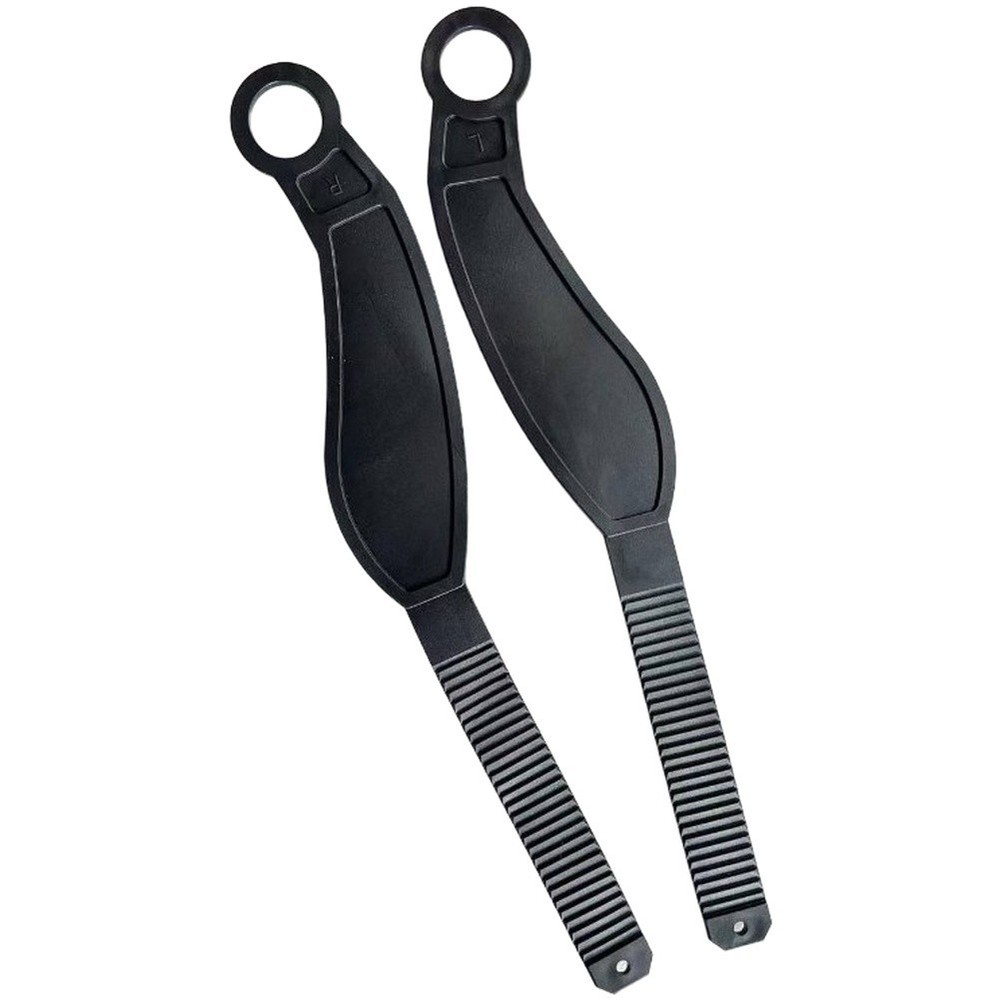 Exercise Bike Pedal Straps 37cm Adjustable Rubber for Stable Pedaling Control