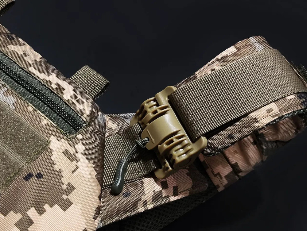 Plate carrier with quick release system pixel💙💛🇺🇦