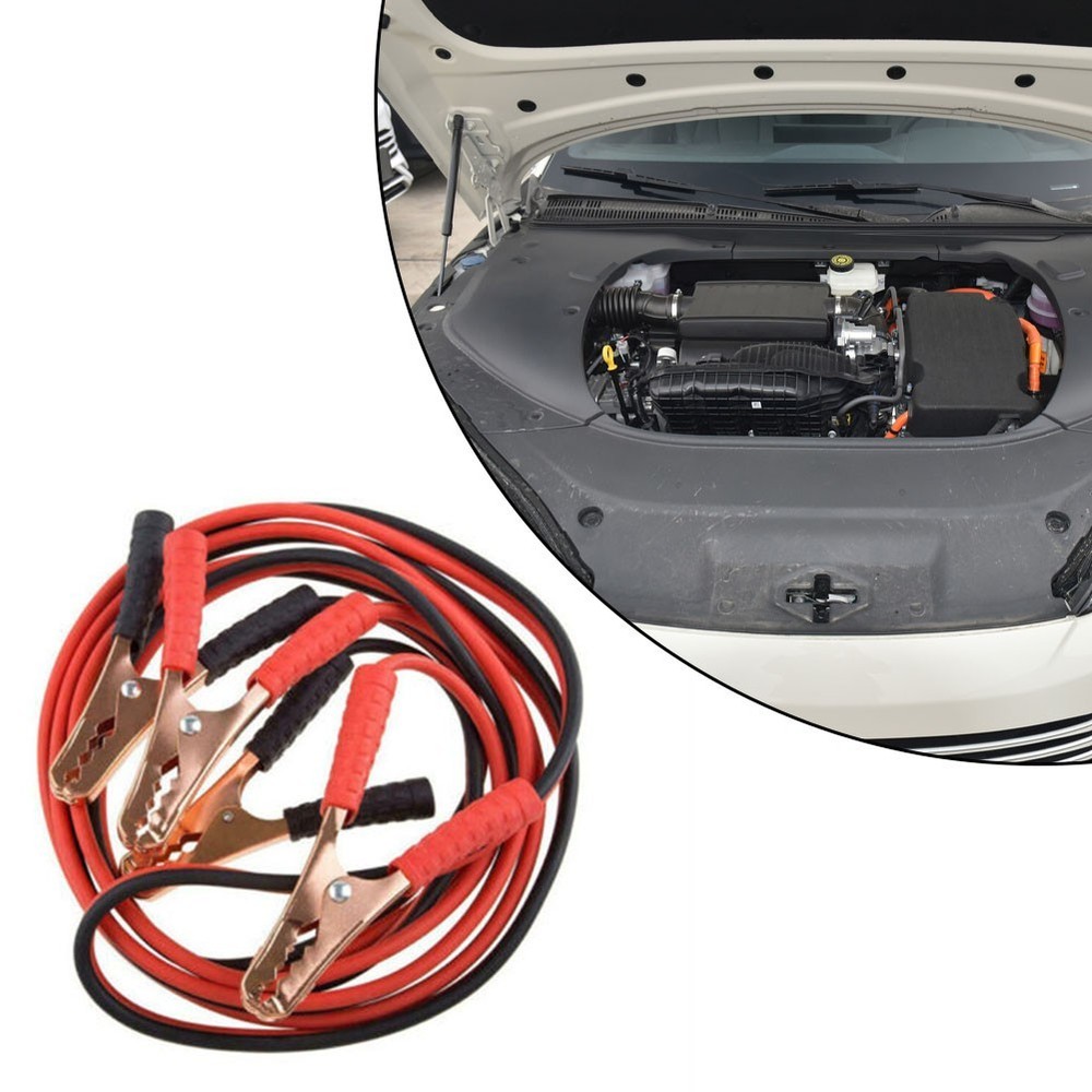 Safe and Efficient For Car Battery Start Cables 500AMP Quick Installation