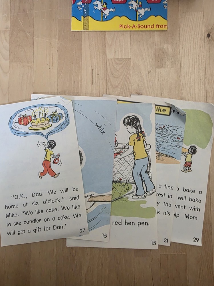 Vintage Sing Spell Read & Write Learning Kit 17 Volume 6 Cassette. Read...