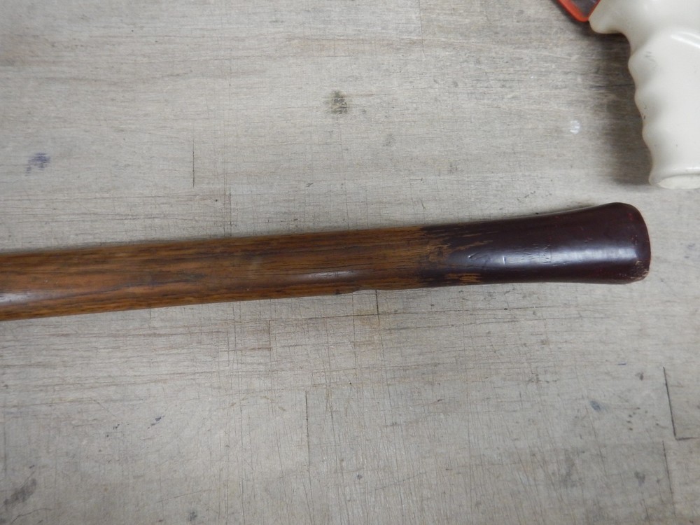 Vintage Keen Kutter 4 pound Double bit axe with straight Handle