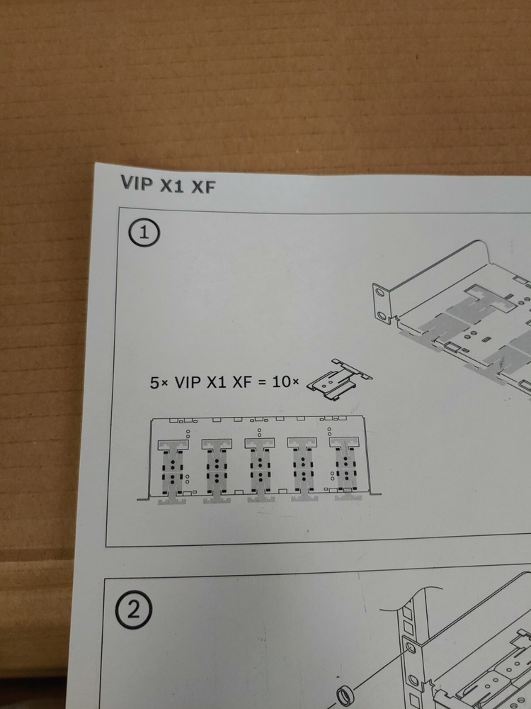 BOSCH VIP-VJTXF-RMK Rack Mount Kit Rack Mount Kit for Standalone Encoder