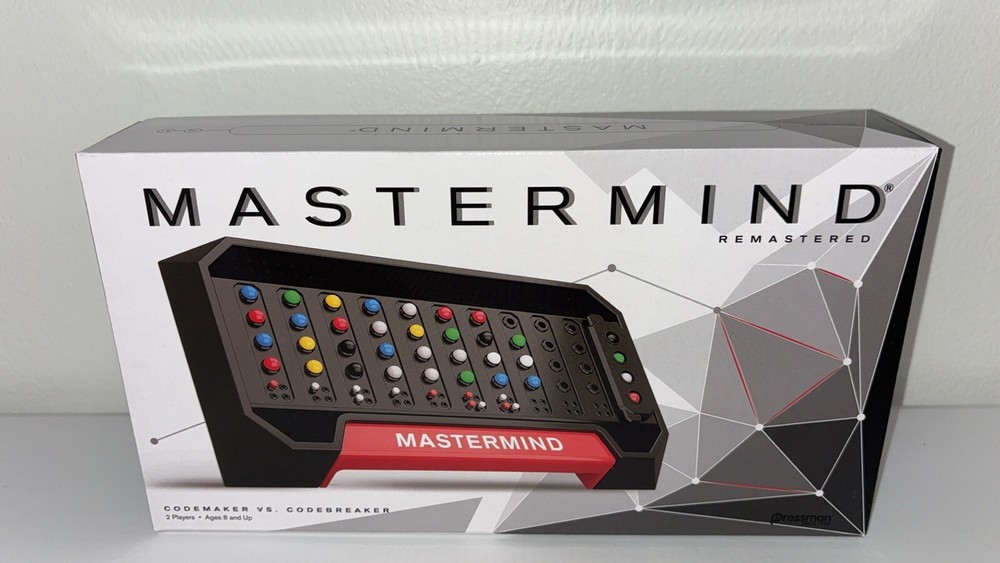 Mastermind Strategy Game - Codemaker vs. Codebreaker - Brand New - by Pressman