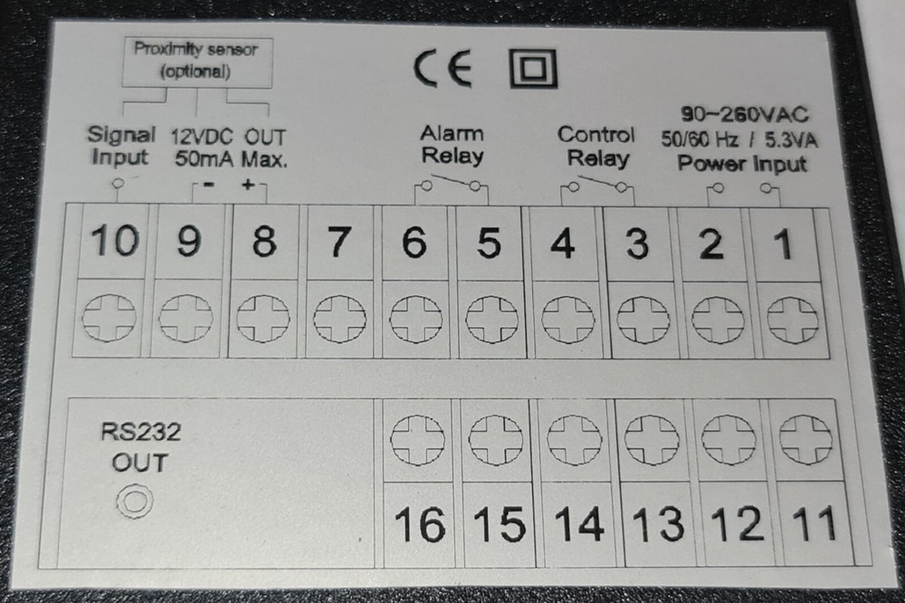 EXTECH 461960 RPM CONTROLLER/MONITOR