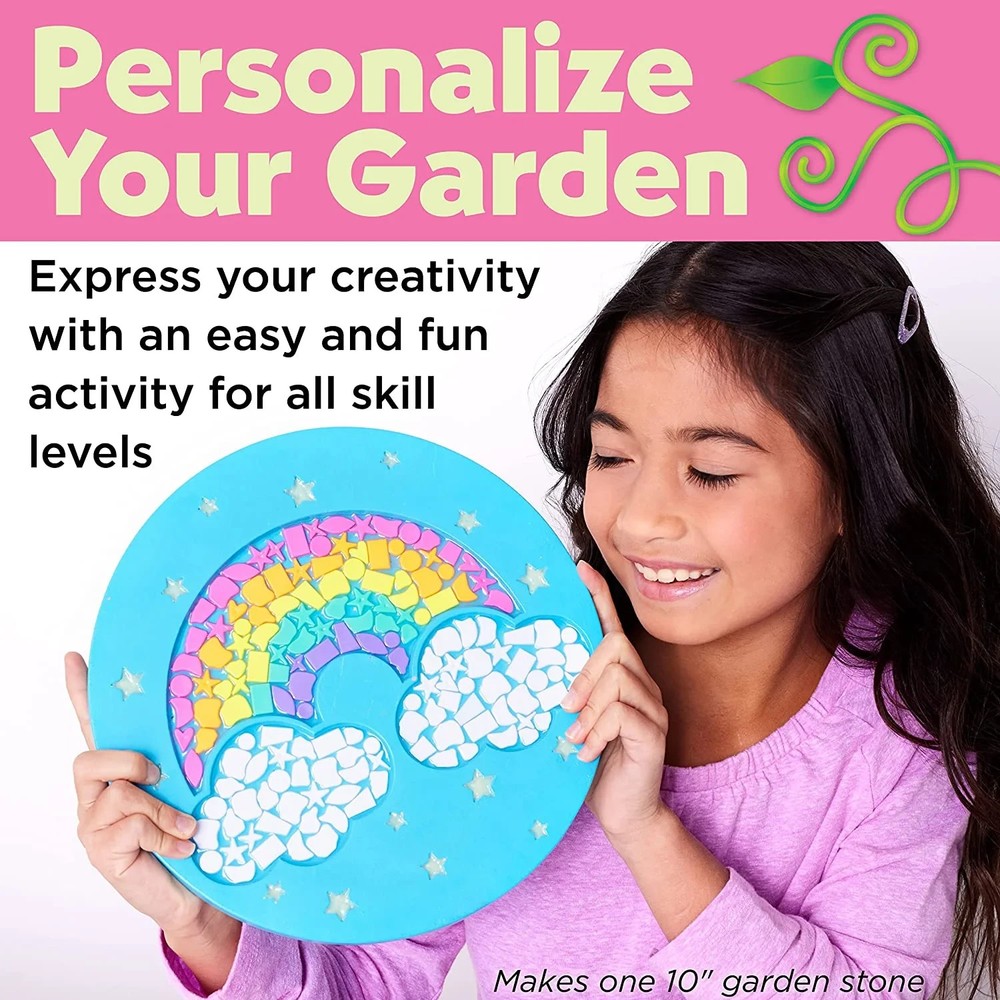 Creativity for Kids RAINBOW Garden Stone