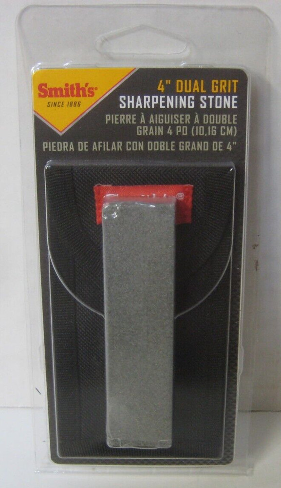Smiths 4" Dual Grit Sharpening Stone 50921