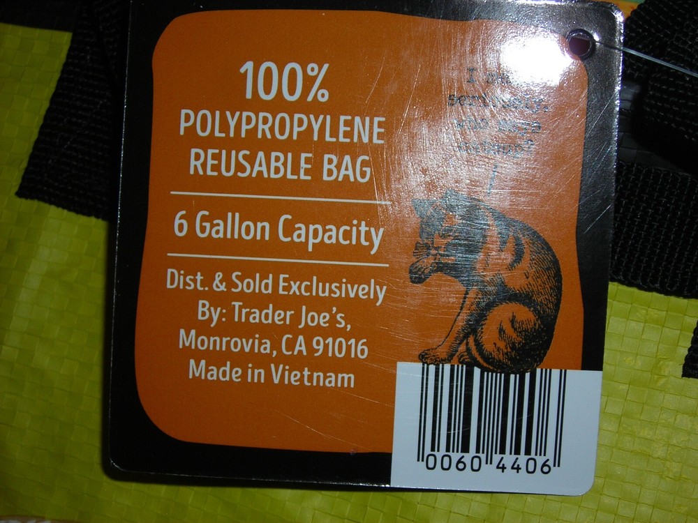 4 NEW BAGS TRADER JOES!