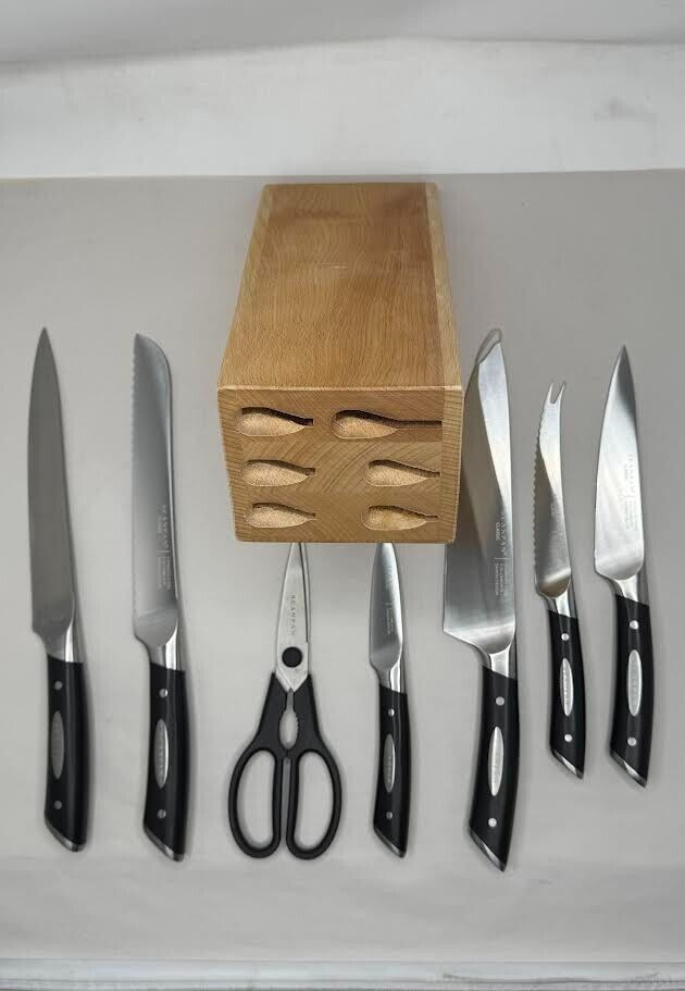 Scanpan Classic 8 pc Knife Block Set