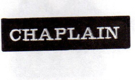 MOTORCYCLE PATCH- CHAPLAIN BIKER CHOPPER PT359
