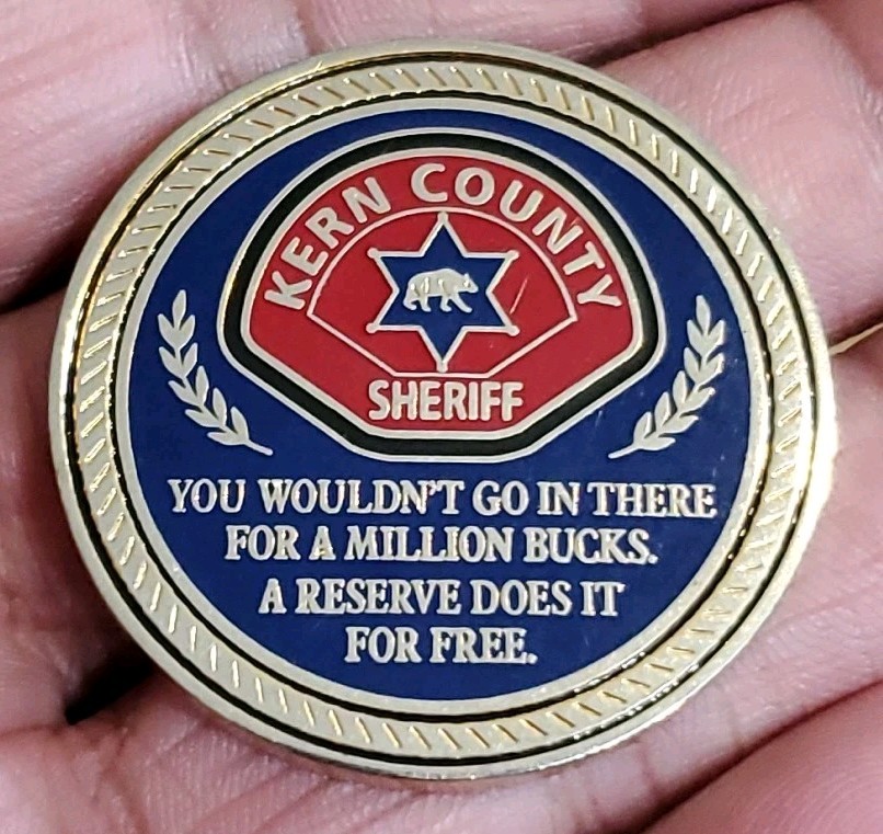 Kern County Sheriff Challenge Coin