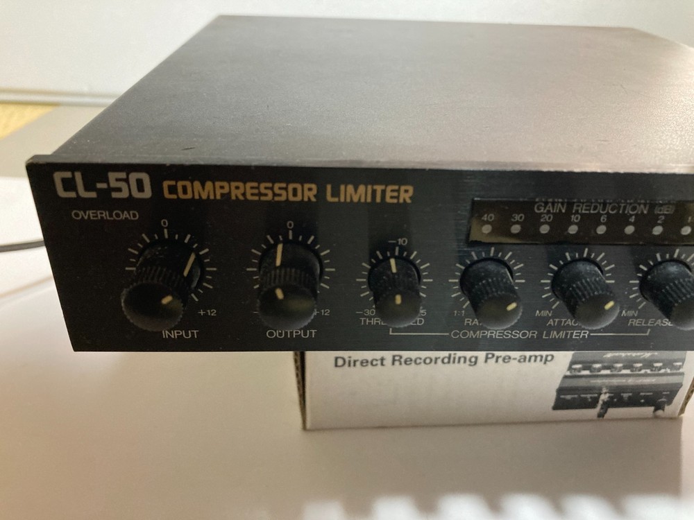 Boss CL-50 Pro Compressor Limiter High performance Half Rack Unit