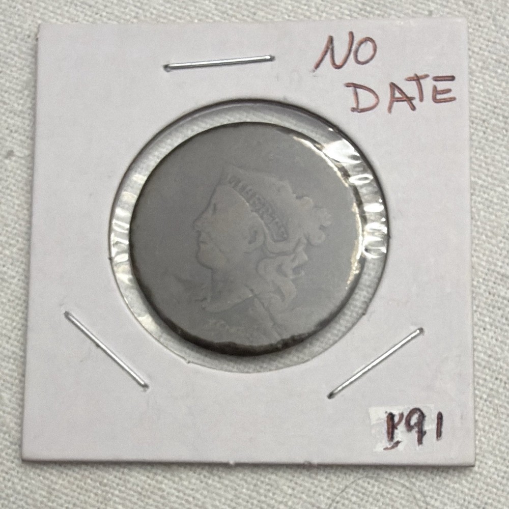 ** No date - Large Cent - 1c **