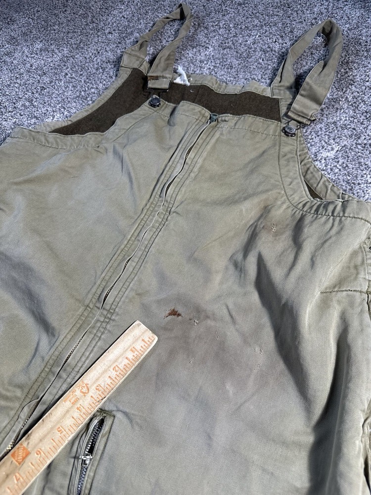 WW2 40s US Army Second Pattern Tanker Bib Overalls