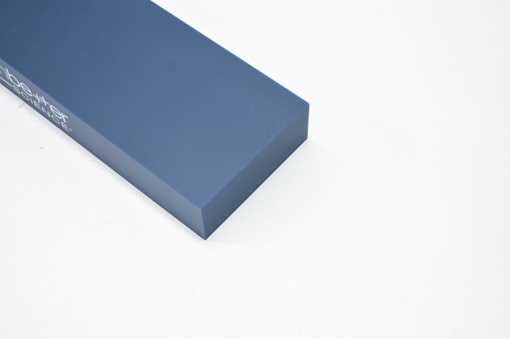 SkinBetter Retail Shelf Block Rectangular Navy Blue Replacement 17" x 5.25" x 2"