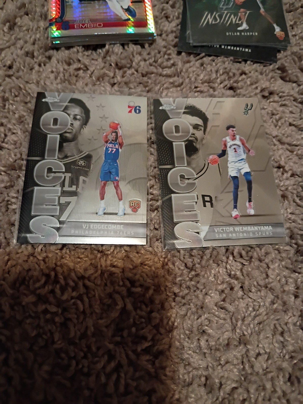 2025-26 Topps Chrome Basketball Parallel Insert Lot Knueppel LeBron Aprox 350