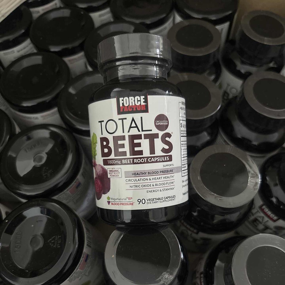 1-3X Total Beets Blood Pressure Support Beet Root Capsules, Circulation Support