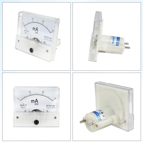 Analog Current Panel Meter DC 0-85C1 Pointer Amp Ammeter 2.5 Accuracy for 30mA