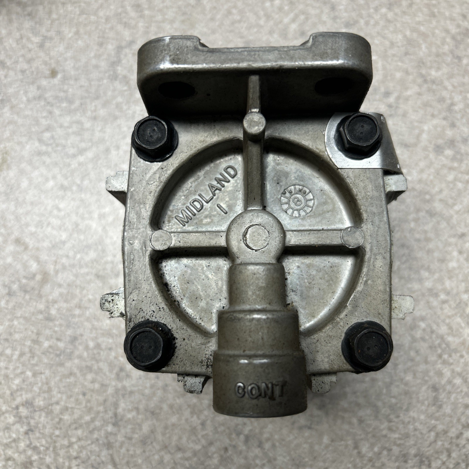 Relay Valve Trailer RG-2 Haldex Midland KN28510 Midland Grau