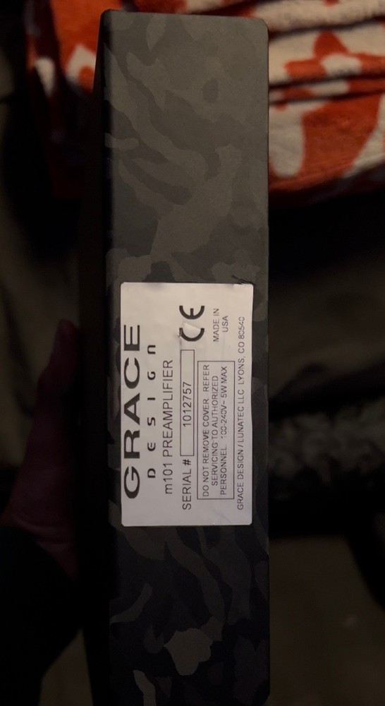 Grace Design m101 Half-rack Microphone Preamp