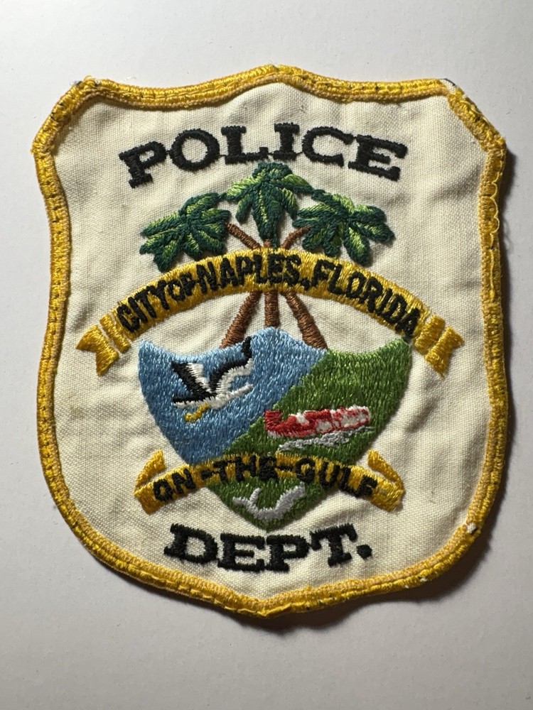 Naples Florida Police Patch