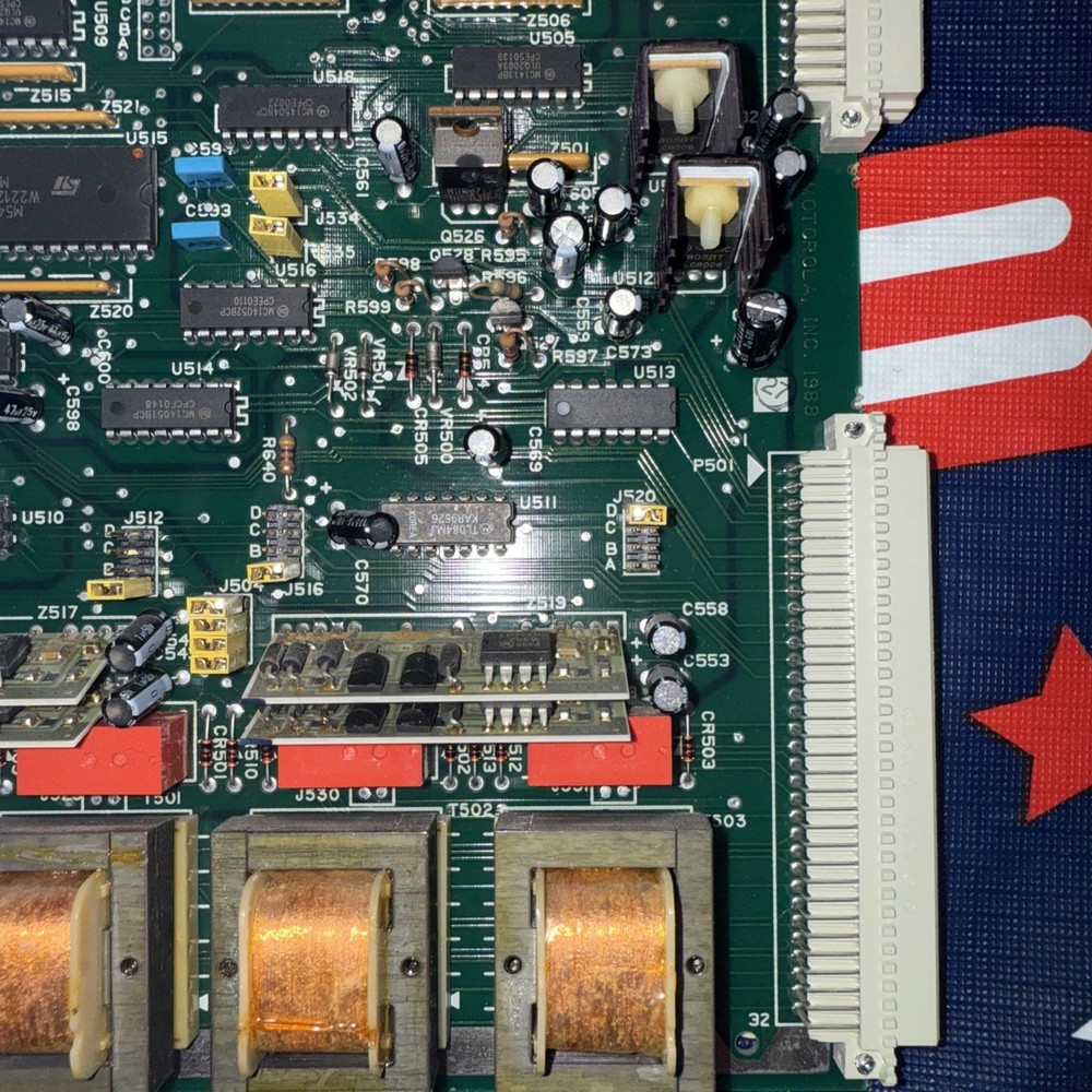 Motorola Board QRN4307B, Cool, Interesting Chips / Microprocessors