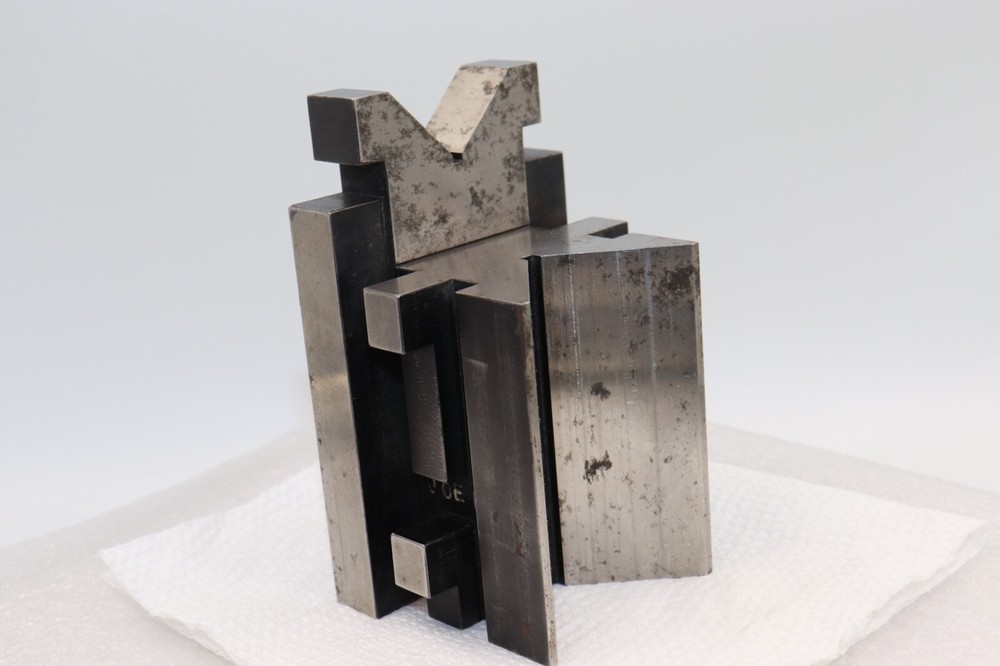 MACHINIST LATHE MILL Tool Maker Fishtail V Block