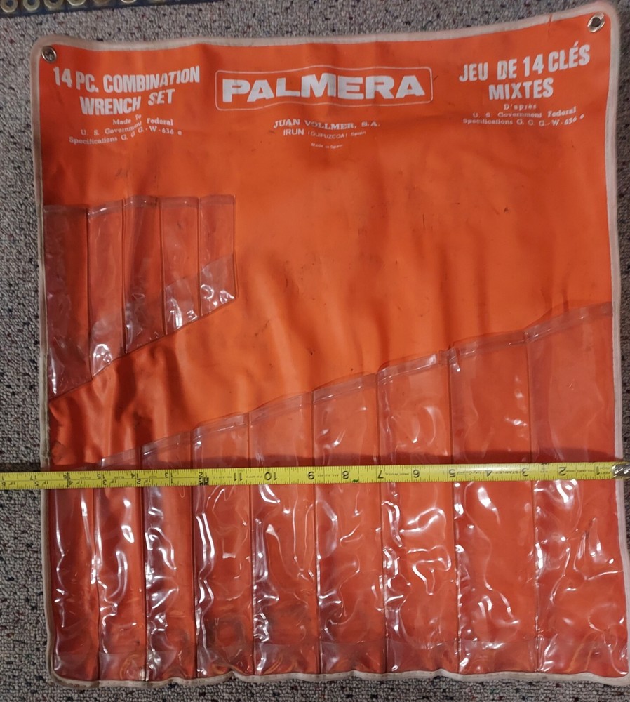 14pc Palmera combination wrench set