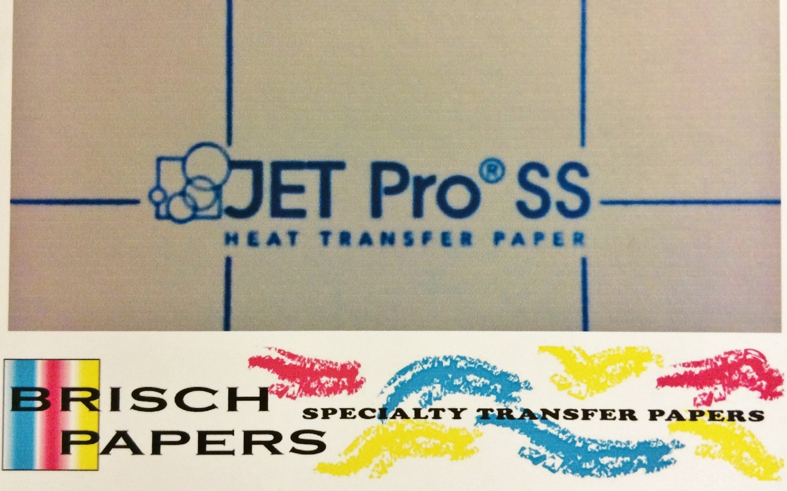 INKJET TRANSFER FOR WHITE FABRIC: IRON-ON "JET PRO SOFT STRETCH" (A3 SIZE) 100CT