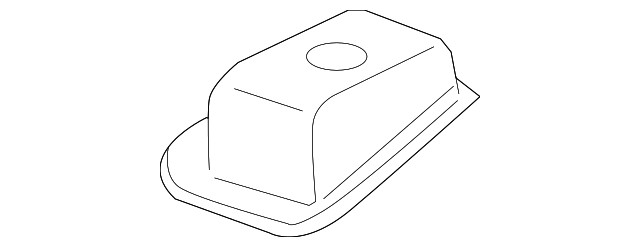 Genuine GM Driver Side Underbody Bracket 23212858