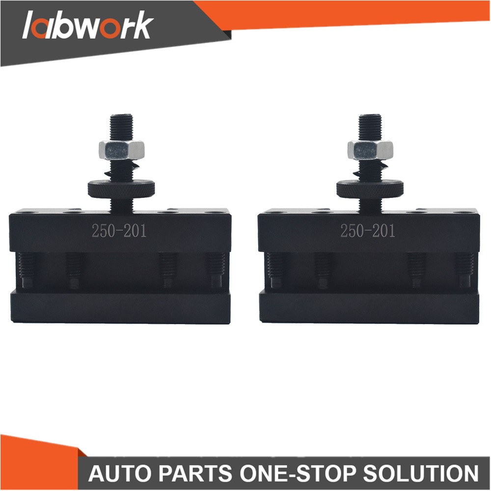 Labwork 2Pcs BXA #1 250-201 Quick Change Tool Post Holder Turning & Facing Lathe