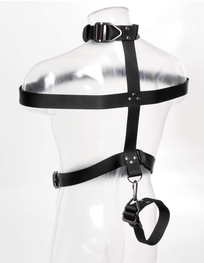 PIPEDREAM-Body Binder Erotic COMMAND by Sir Richard's - Black