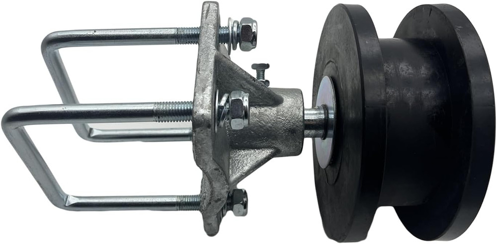 Durable Nylon Gate Rollers for 4" Posts & 2" Chain Link Fences