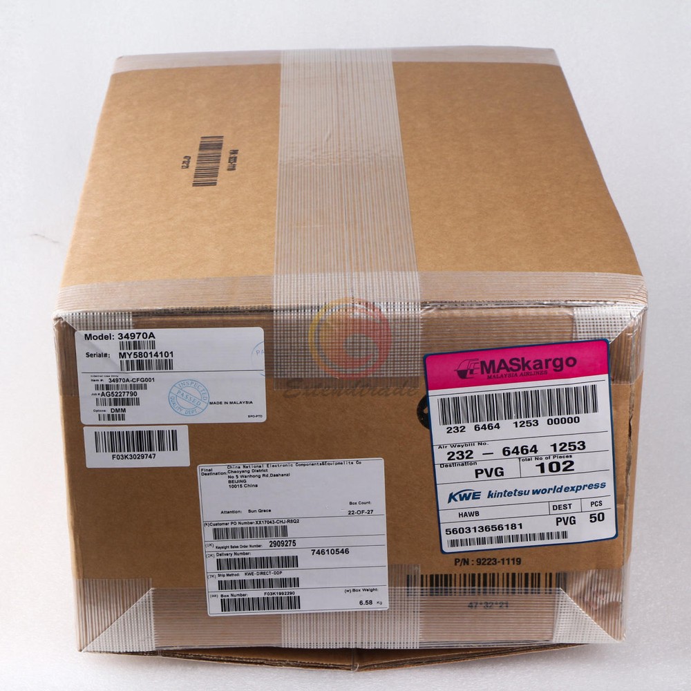 ONE NEW keysight 34970A data acquisition switch