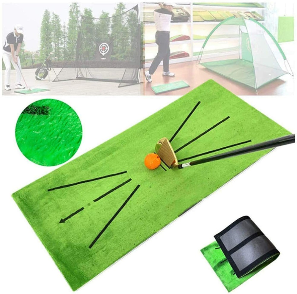 Golf Training Mat for Swing Detection Batting Practice Training Aid Game 30x60cm