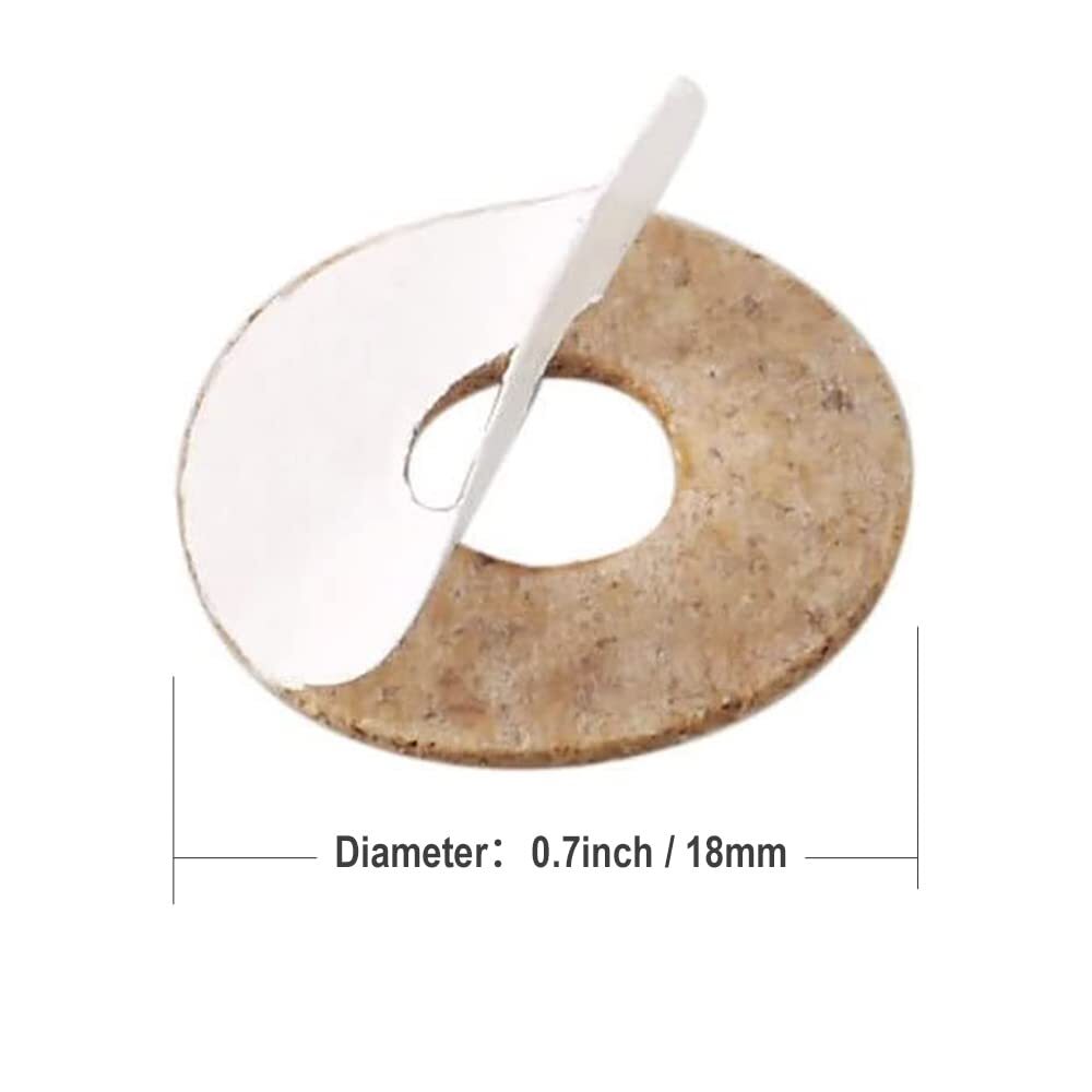 Guitar Pick Non-slip Grip Cork Sticked on Pick 20 pcs