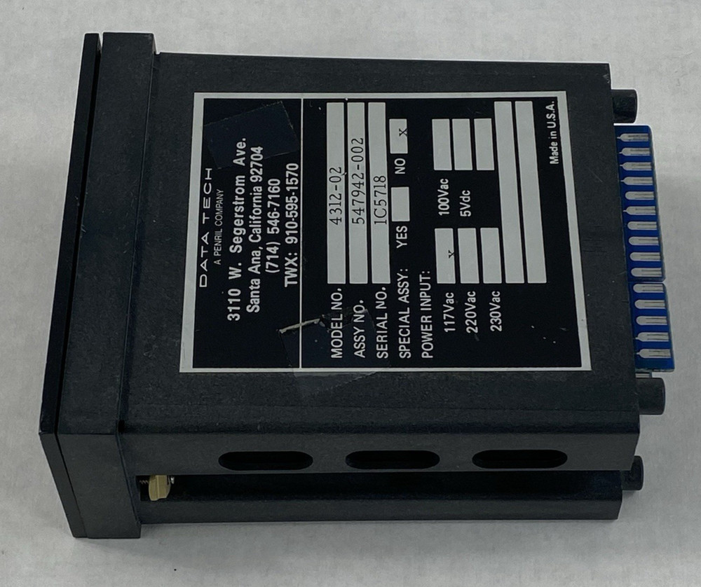 Data Tech 4312-02 Centigrade Temperature Meter