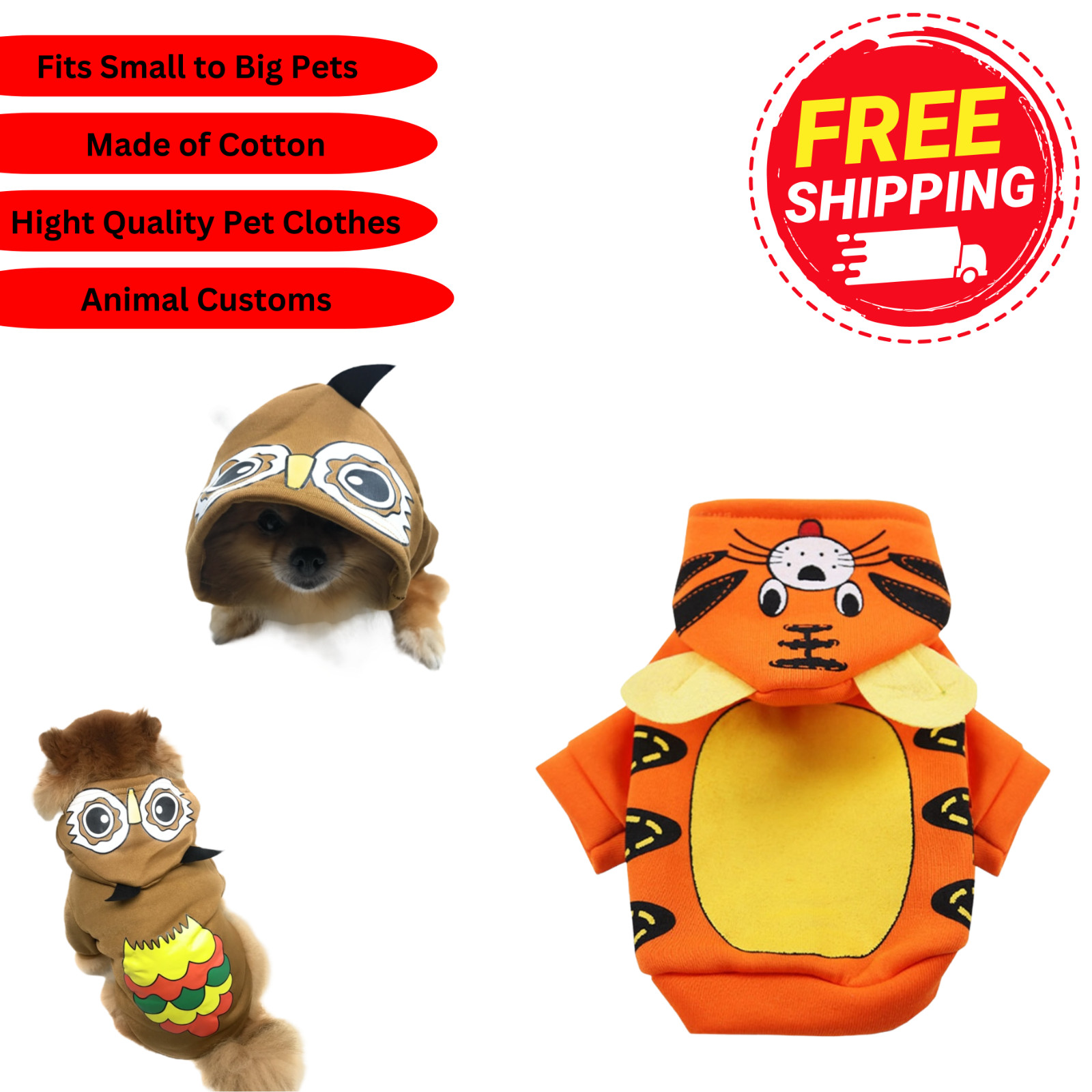 Various Pet Puppy Small Dog Cat Pet Clothes Dress Vest T Shirt Apparel Clothes