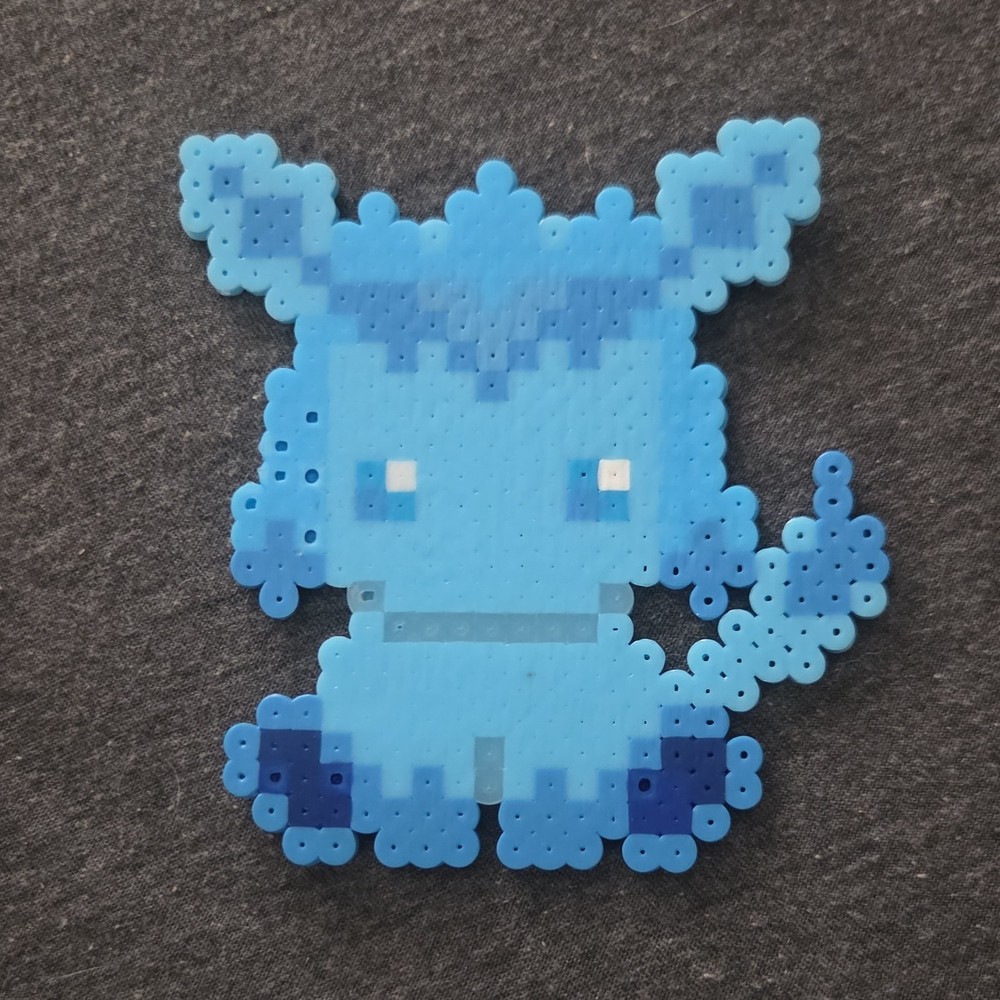 Handmade Beaded Pixel Art Eevee Evolutions Pokémon Set