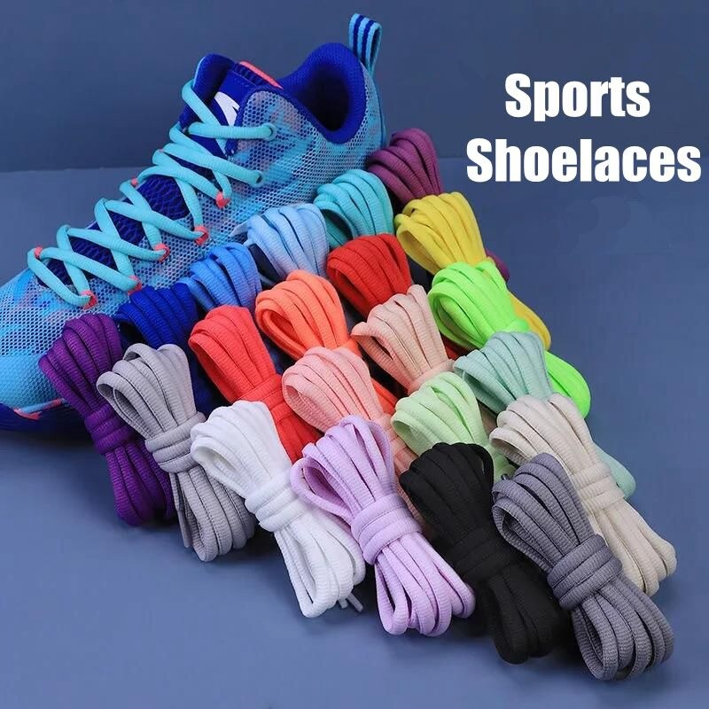 Half Round Oval Shoelaces 100/120/140/160cm Sport Shoe Laces Strings Sneakers