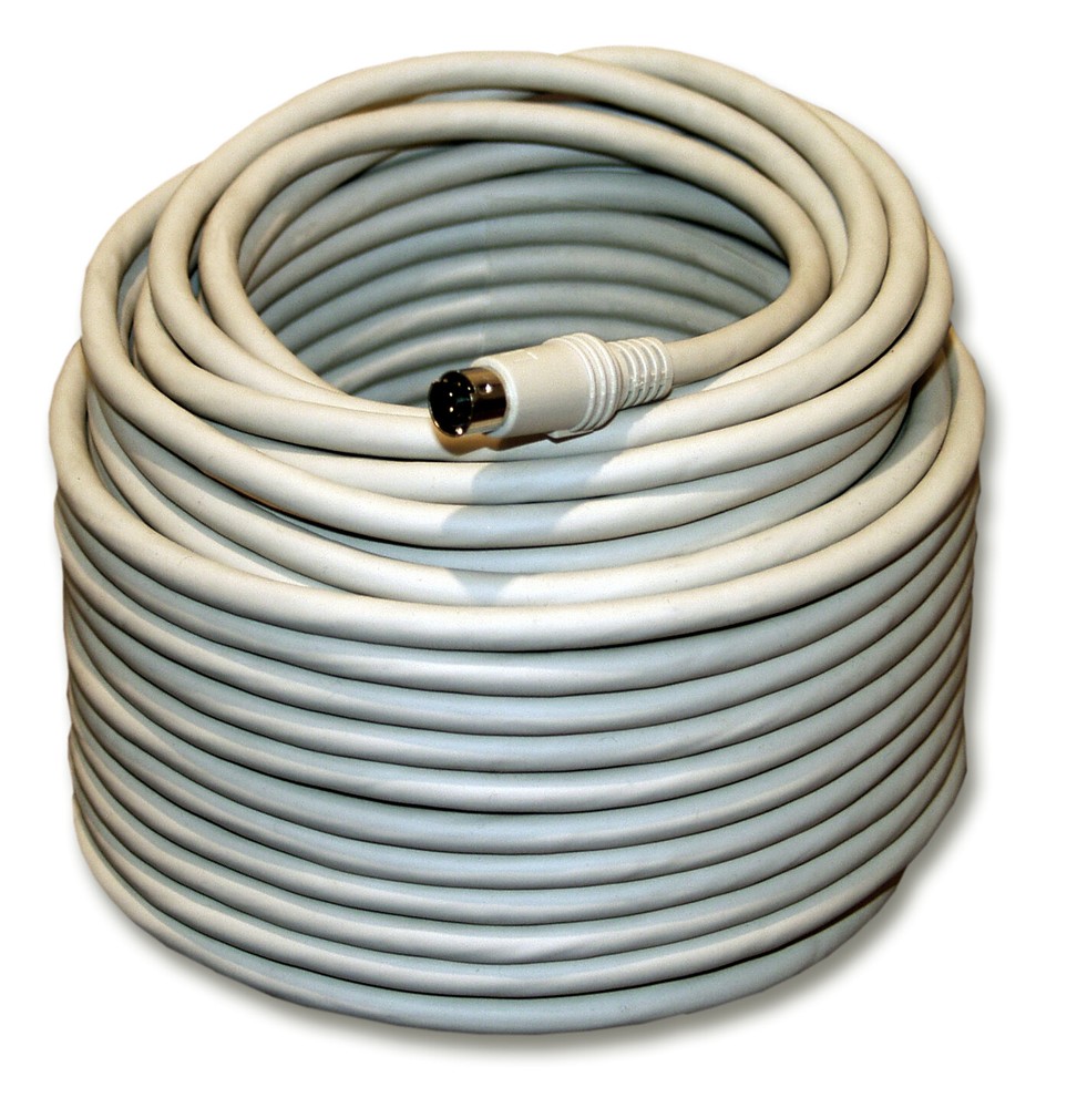 Security Labs SLA10 - 65' / 20 meter 6 Pin Mini Din Camera Extension Cable